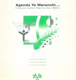 Agenda Ya Wananchi: Citizens Action Plan for the 1990s image